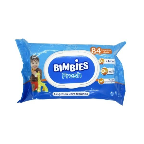 Lingettes bimbies – ultra fresh- 84pcs