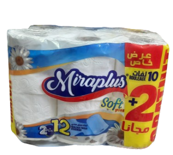 Papier hygiénique Miraplus soft – 12pcs