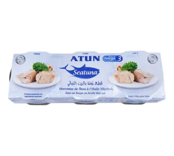 Thon en morceaux à l’huile Seatuna- 65gx3