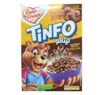 Céréales Tinfo gout chocolat– 200g