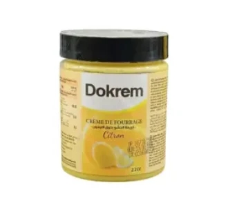 Crème de Fourrage – Dokrem citron – 220g