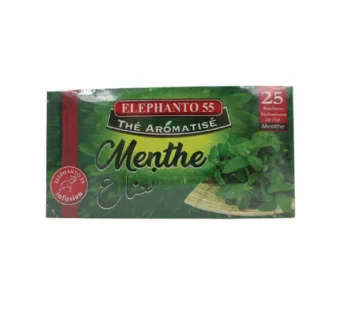 Elephanto Thé Aromatisé Menthe 25 Sachets