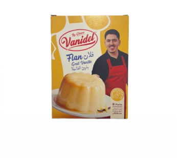 Flan Vanidel By Ghano – Goût vanille – 100g