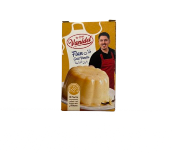 Flan Vanidel By Ghano – Goût vanille – 50g