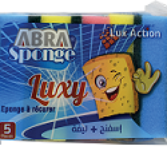 éponge à récurer Luxy- 5pcs