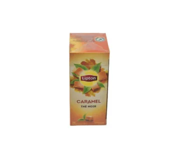 Lipton Caramel Thé Noirs 25 Sachets 40g