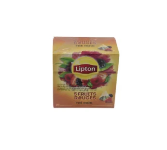 Lipton Fruits Rouges Thé Noir 20 Sachets