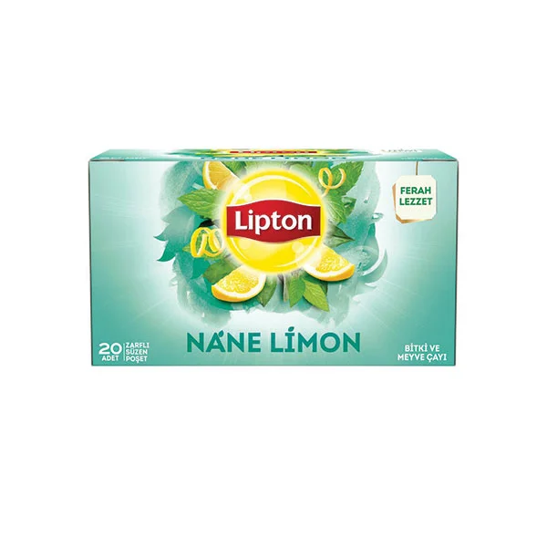 Lipton Thé Infusion (Nane Limon) 20 Sachets