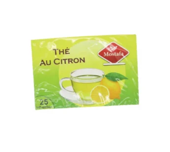 Mostafa Thé au Citron (25 sachets)