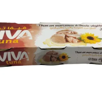 Thon en morceaux à l’huile Viva- 65gx3