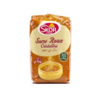 Sucre Roux Cristallisé Skor – 1kg