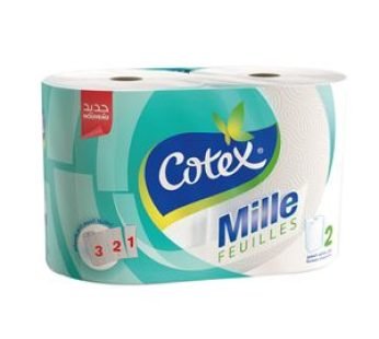 Essuie Tout Cotex Mille feuilles – 2 pcs