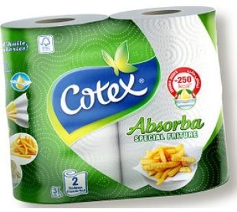 Essuie Tout Cotex Absorba – Spécial Friture – 2 pcs