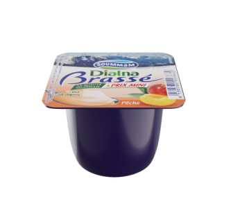 Yaourt brassé Mamzoudj Dialna – Soummam – Pêche – 70g