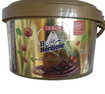 Pâte à tartiner aux noisettes El Modjene – 2.5kg