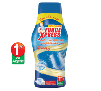 Gel pour lave vaisselle Force Xpress – 37 lavages