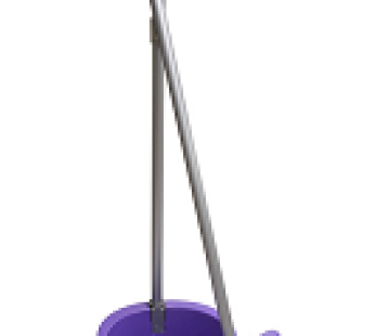 Kit de balayage avec manche et bac à poussière