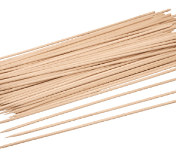 Pique à brochette en bois -60pcs