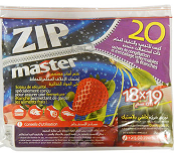 Sacs de congélation avec zip – 18x19cm- 20pcs