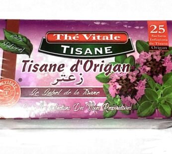 Infusion de tisane Thé Vitale – Origan – 25s