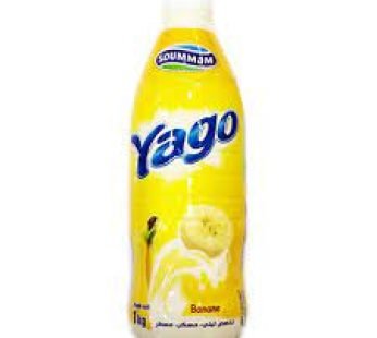 Yaourt à boire Yago Soummam banane -1L