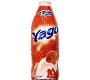 Yaourt à boire Yago Soummam Fraise -1L